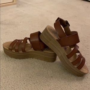 BLOWFISH PLATFORM SANDALS